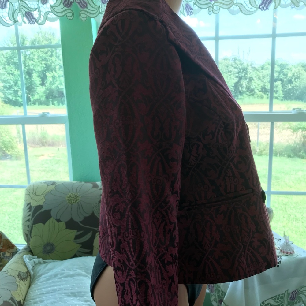 Liz Claiborne Axcess Double Breasted Blazer - Picture 5 of 8